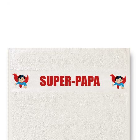 Serviette de toilette personnalisée