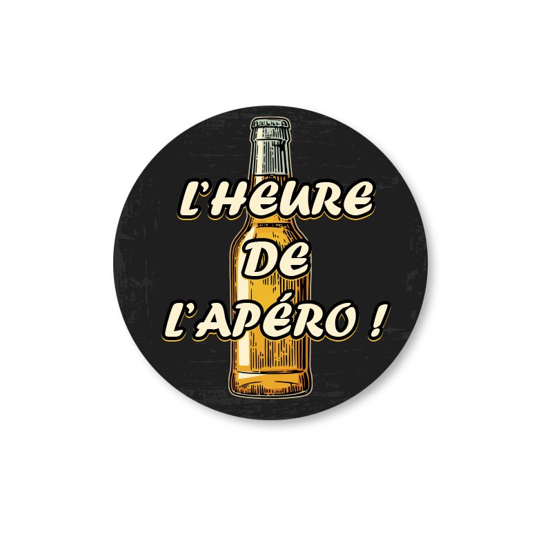 Personalized wooden coaster | Round Personalized wooden coaster | Round