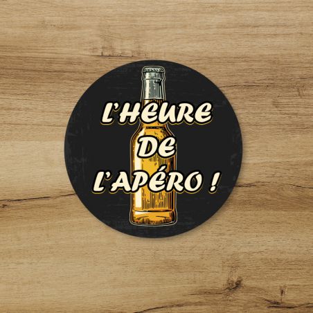 Personalized wooden coaster | Round