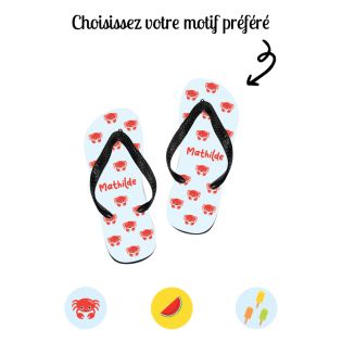 Tongs personnalisées · Enfant | Modèle été