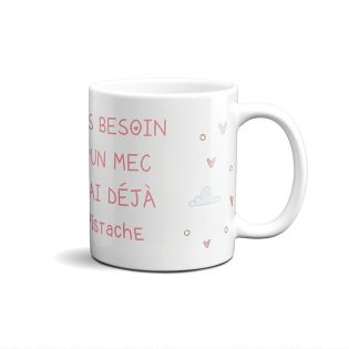 Mug personnalisé chat humoristique