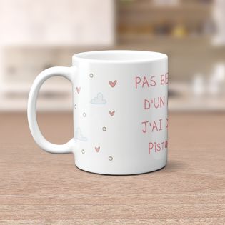 Mug personnalisé chat humoristique