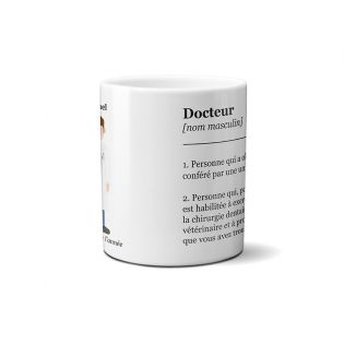 Cadeau médecin - mug personnalisé pour médecin modèle homme