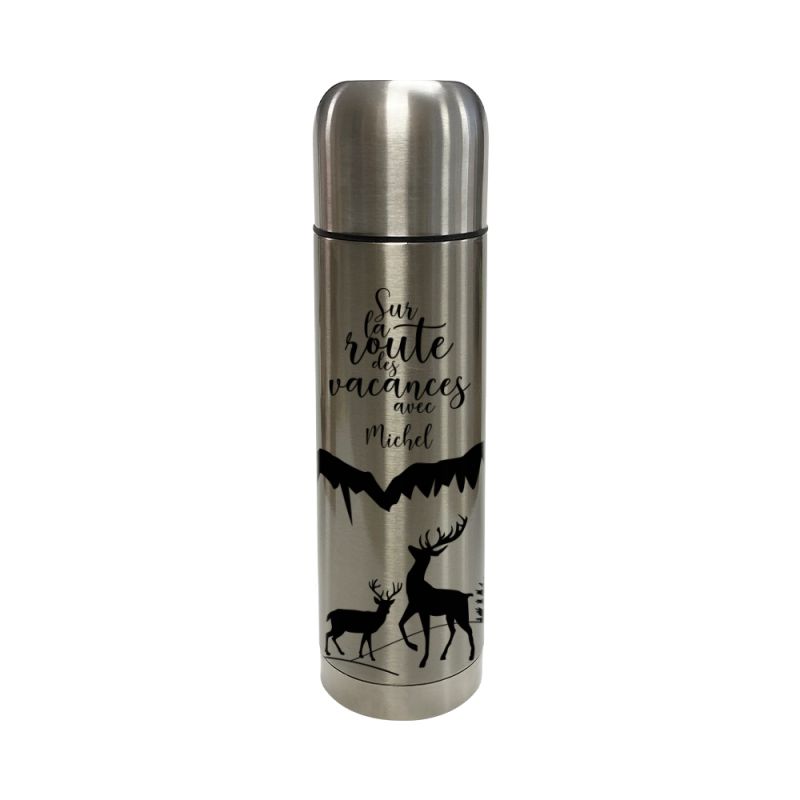 Grand thermos à café personnalisé