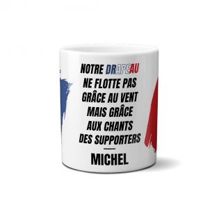 Mug personnalisé · Chants des supporters français