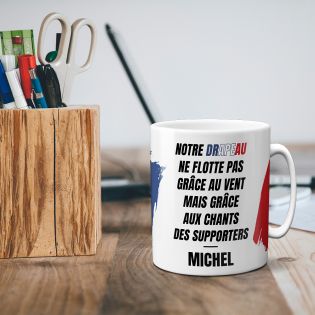 Personalized mug · Songs of French supporters