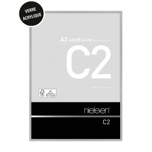 Nielsen Cadre en aluminium Classic 42x59,4 cm (A2) - noir mat