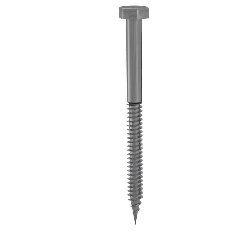 NEWLY SCREW STAINLESS STEEL DIN 571 6X80 VIS