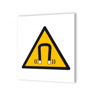 Panneau signalétique - Pictogramme de sécurité en Dibond 20 x 20 cm | Incendie