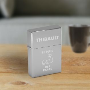 Briquet Tempête personnalisé | Le plus fort des papas