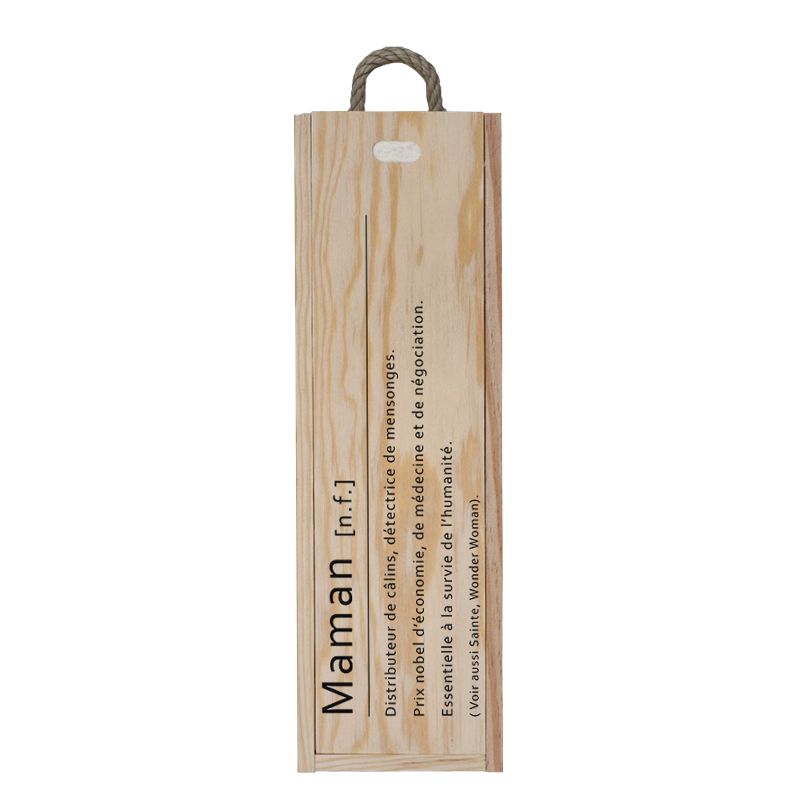 Empty individual wooden wine crate | Definition Mom Empty individual wooden wine crate | Definition Mom