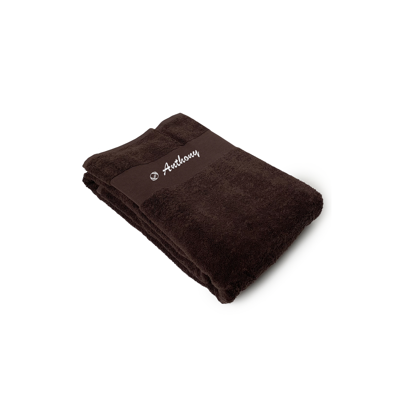 Embroidered Bath Towel | 100 x 150 cm