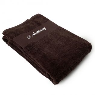 Embroidered Bath Towel | 100 x 150 cm