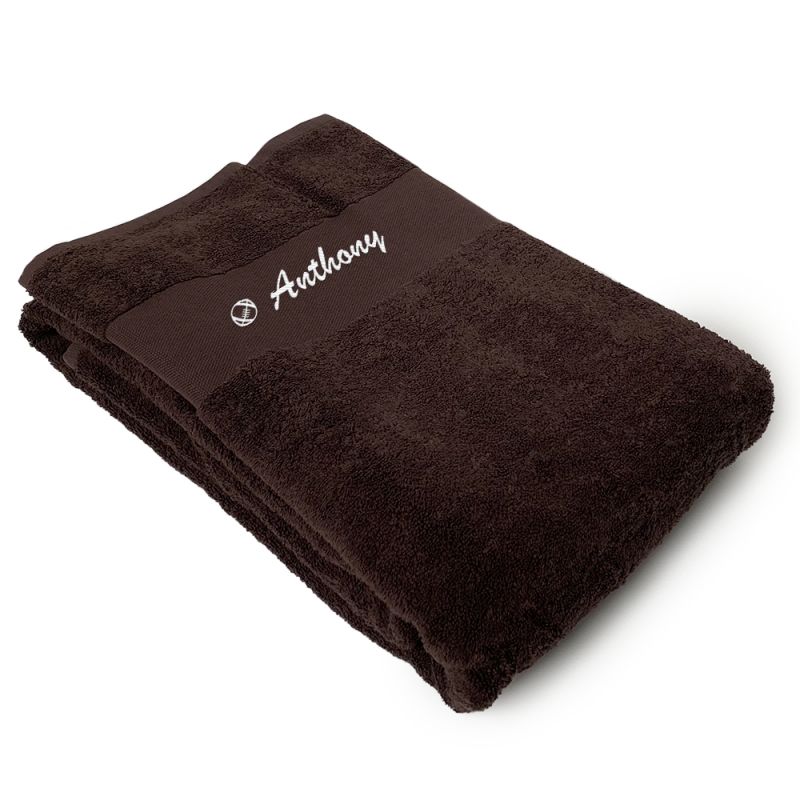 Serviette de bain brodée | 100 x 150 cm Serviette de bain brodée | 100 x 150 cm