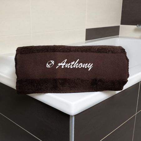 Embroidered Bath Towel | 100 x 150 cm