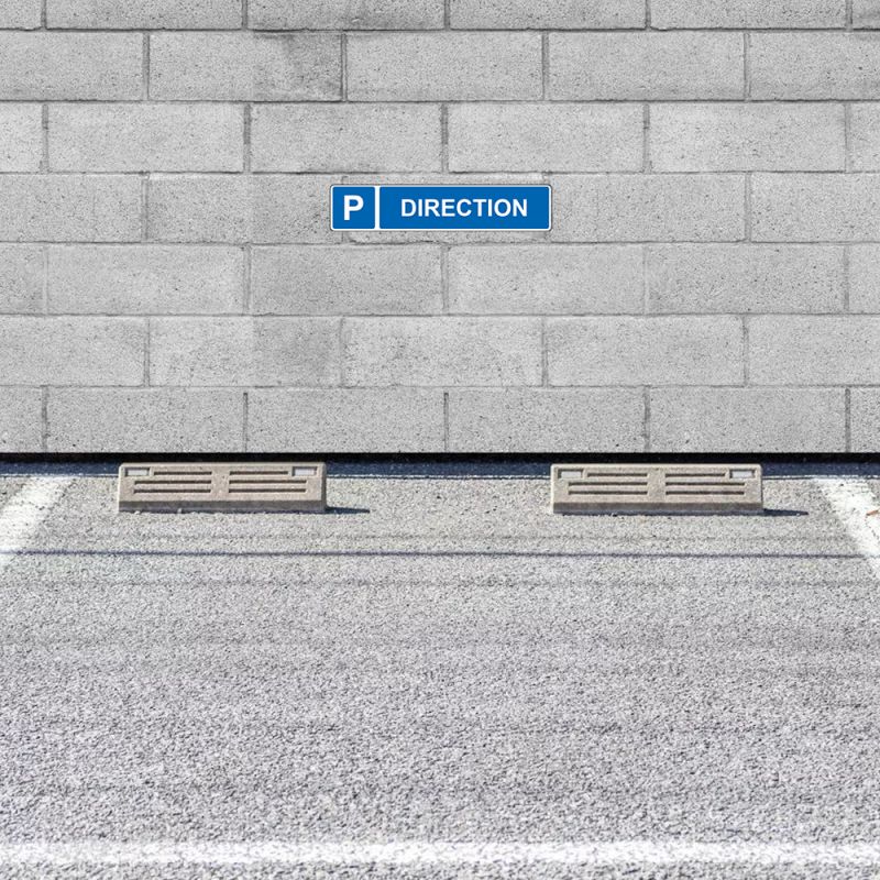 Panneau "Parking Direction" Signalétique extérieure