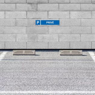 Panneau Parking Privé - Signalétique extérieure entreprise