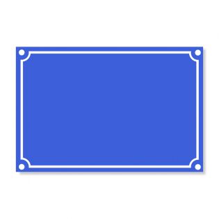 Plaque de Rue personnalisée | 20 x 30 cm