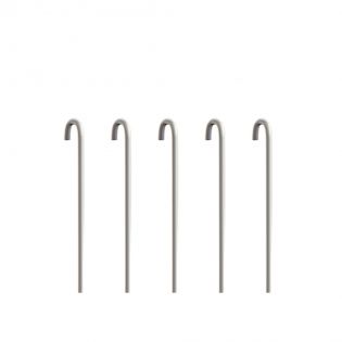 Pack 5 tiges 150 cm ALU Aluminium 2 mm pour cimaise