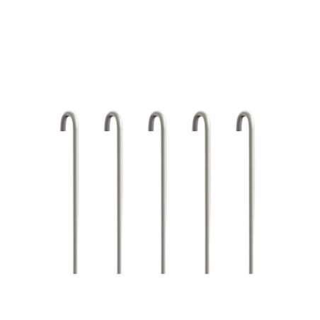 Pack 5 tiges 150 cm ALU Aluminium 2 mm pour cimaise