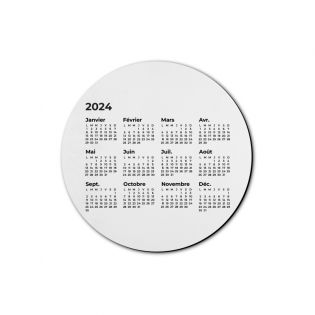 Personalized round mouse pad