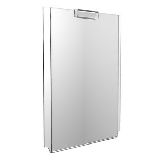 Pince porte affiches plexi 3 mm