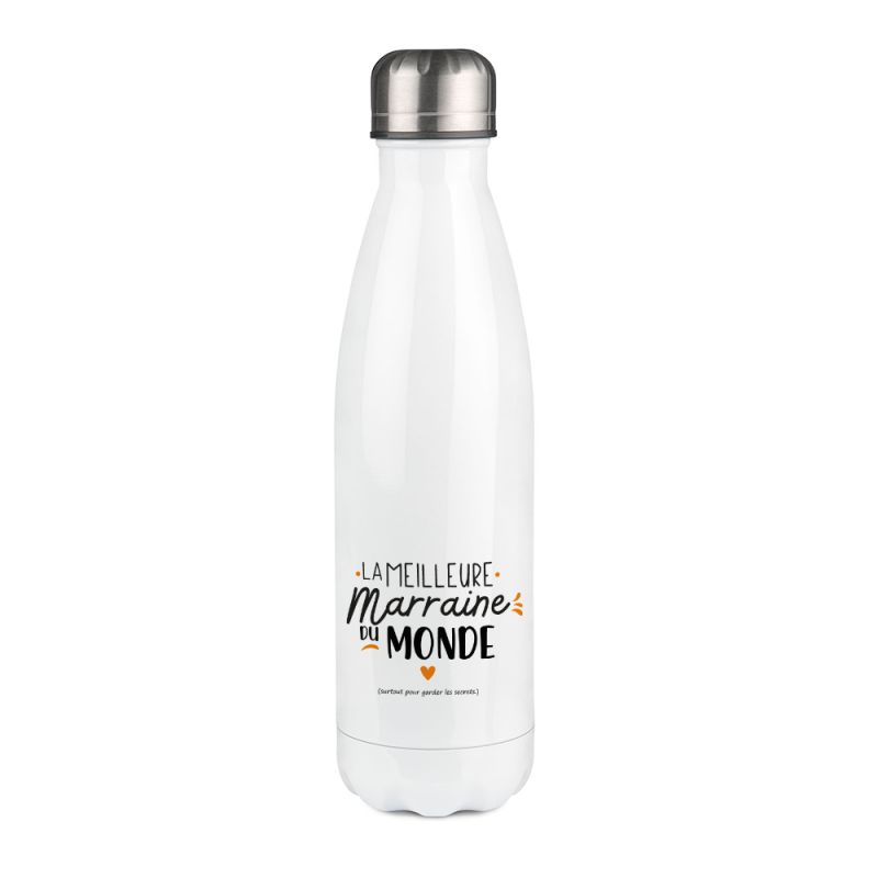Bouteille isotherme personnalisable photo prénom logo - Inox, 50 cL - Personnalisé en France Bouteille isotherme personnalisable photo prénom logo - Inox, 50 cL - Personnalisé en France
