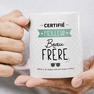 Mug en céramique blanc personnalisé avec Texte et Photo · Cadeau pratique pour amateur de café