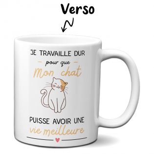 Mug Certifié Meilleur Beau Papa - Cadeau Anniversaire ou Noël pour super beau père - Imprimé en France