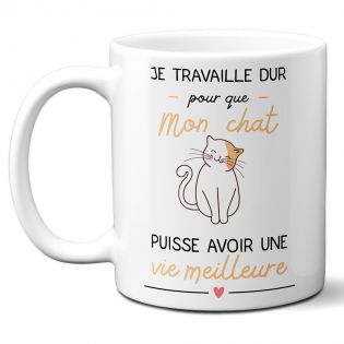 Mug Certifié Meilleur Beau Papa - Cadeau Anniversaire ou Noël pour super beau père - Imprimé en France