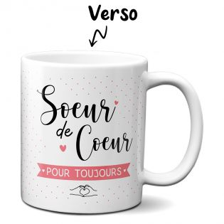 Mug en céramique blanc personnalisé avec Texte et Photo · Cadeau pratique pour amateur de café