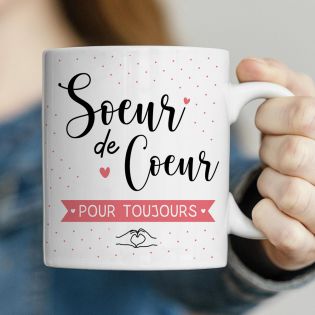 Mug en céramique blanc personnalisé avec Texte et Photo · Cadeau pratique pour amateur de café