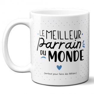 Le Cadeau pour un Parrain Spécial - Tasse Meilleur Parrain