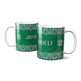 Pack of 3 ugly Christmas mugs - Ideal gift idea for Christmas movie lovers - Cocooning mugs to offer