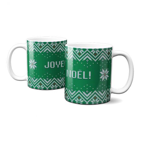 Pack of 3 ugly Christmas mugs - Ideal gift idea for Christmas movie lovers - Cocooning mugs to offer