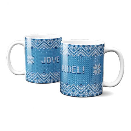 Pack of 3 ugly Christmas mugs - Ideal gift idea for Christmas movie lovers - Cocooning mugs to offer
