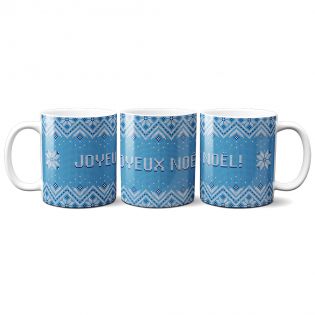 Pack of 3 ugly Christmas mugs - Ideal gift idea for Christmas movie lovers - Cocooning mugs to offer