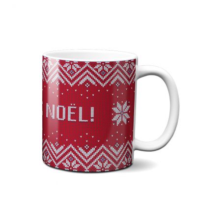 Pack of 3 ugly Christmas mugs - Ideal gift idea for Christmas movie lovers - Cocooning mugs to offer