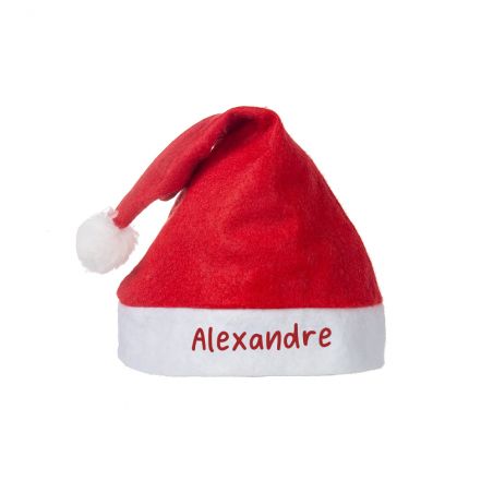 Pack Bonnet Père Noël + Mug rouge aux motifs de Noël - Idée cadeau idéal pour les fêtes de fin d'année