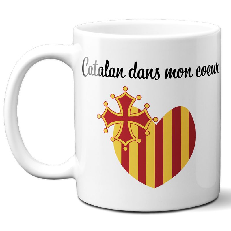 Mug région Occitane Catalan personnalisé Prénom Customit