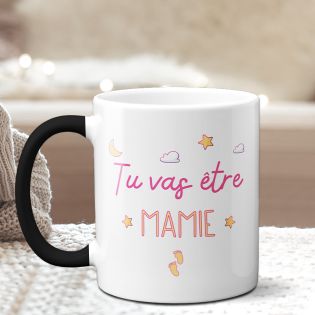 Mug Magique "tu vas être mamie" - 33 cl, céramique - Imprimé en France