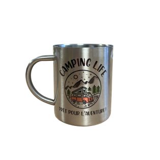 Mug Inox Camping Life