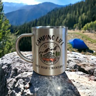 Mug Inox Camping Life