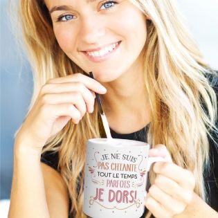 Tasse Drôle pour les Matins Difficiles - Oui, Non, Ta Gueule !