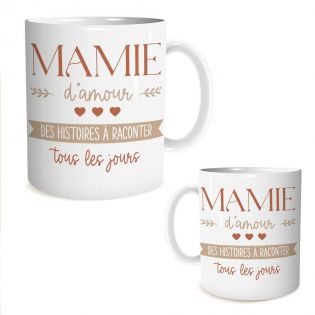 Mug humour Bonne humeur du matin - Ta gueule - Idée cadeau rigolo pour anniversaire - Tasse couple originale Noël 