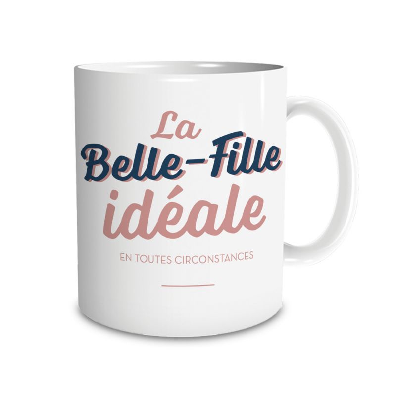 Mug humour Bonne humeur du matin - Ta gueule - Idée cadeau rigolo pour anniversaire - Tasse couple originale Noël 