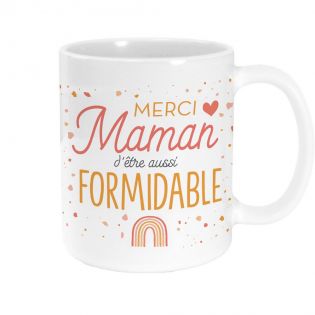 Mug humour Bonne humeur du matin - Ta gueule - Idée cadeau rigolo pour anniversaire - Tasse couple originale Noël 