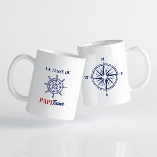 Pack cadeau papy mamie - 2 mugs 