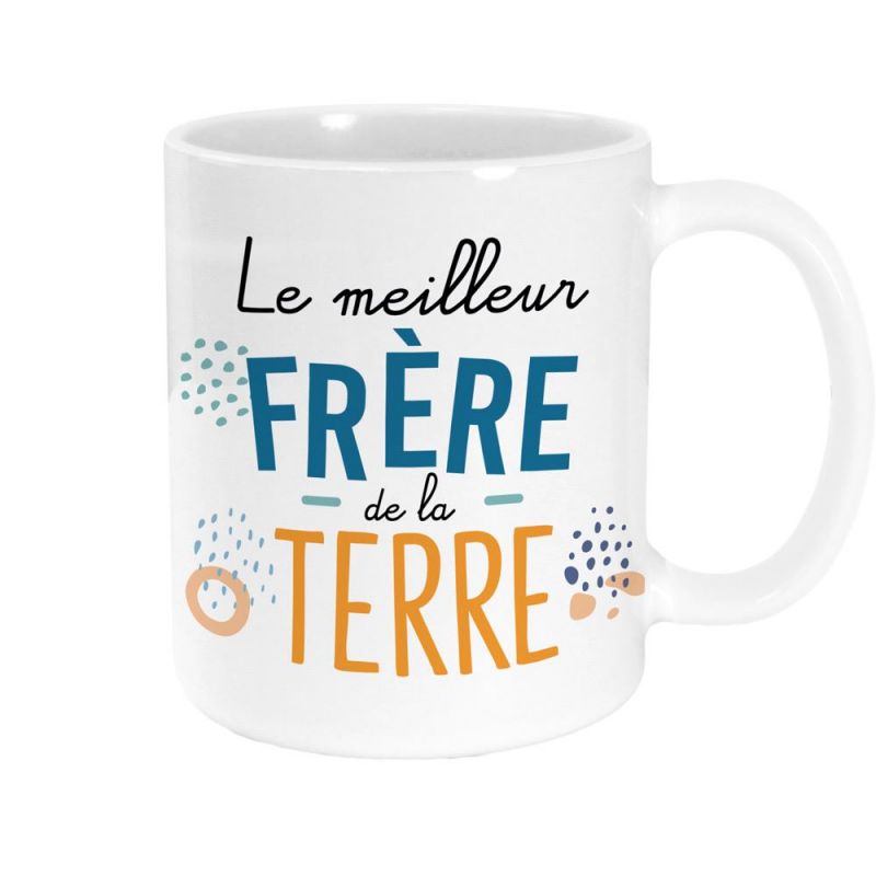 Mug humour Bonne humeur du matin - Ta gueule - Idée cadeau rigolo pour anniversaire - Tasse couple originale Noël 