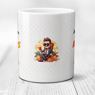 Mug Certifié Meilleur Beau Papa - Cadeau Anniversaire ou Noël pour super beau père - Imprimé en France